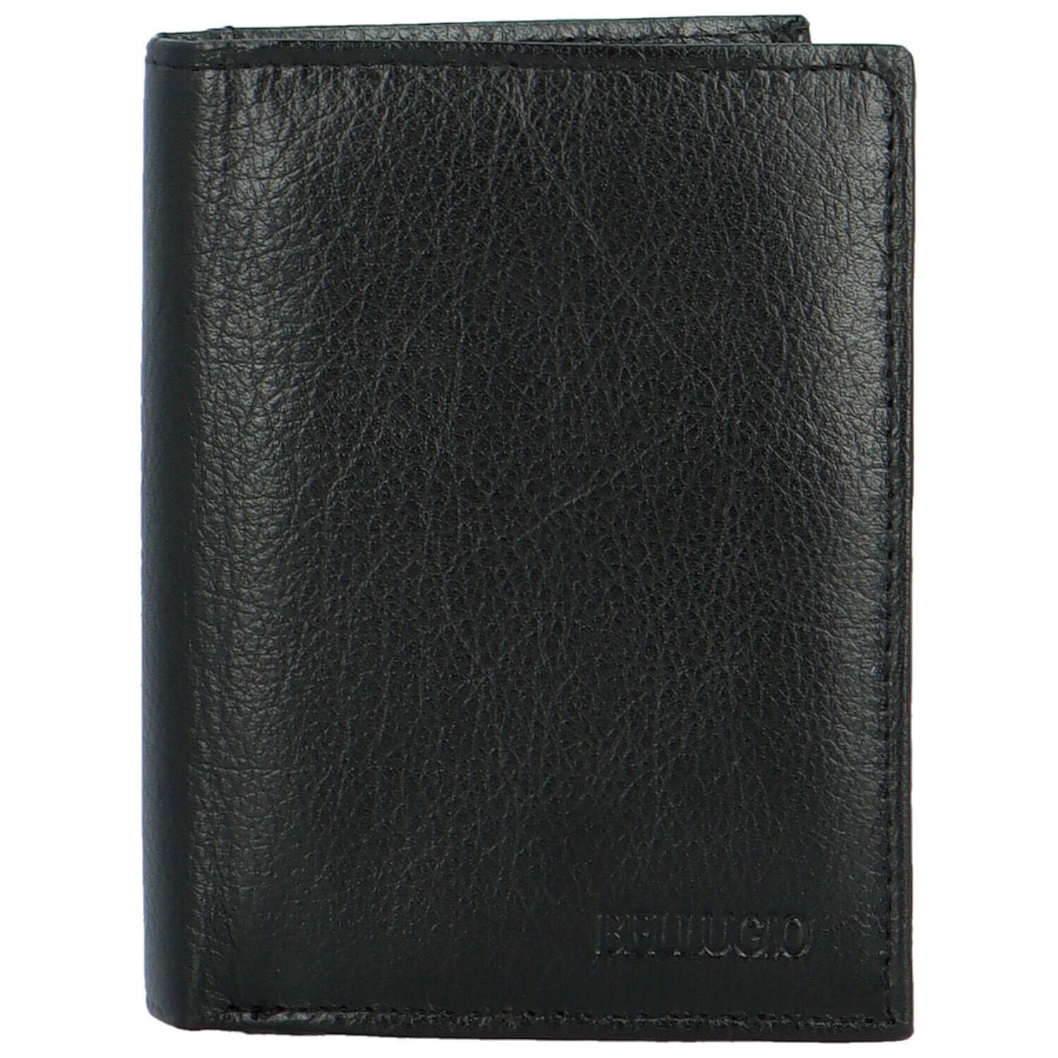 Pánská kožená peněženka černá - Bellugio Takis černá