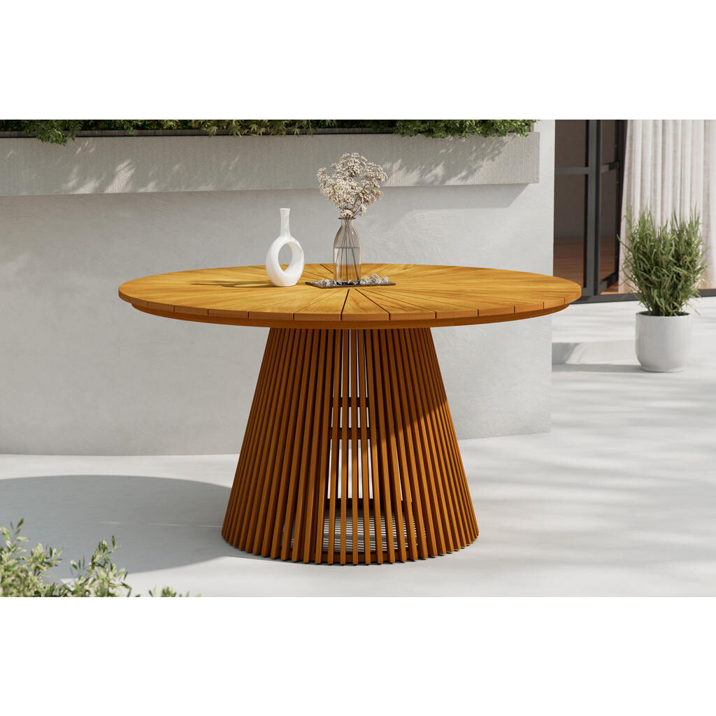 Ambia Garden ZAHRADNÍ STŮL, dřevo, 140/76/140 cm