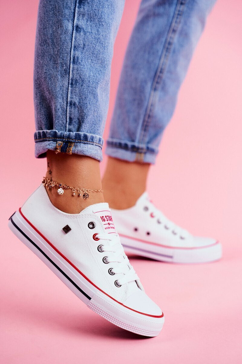 BIG STAR SHOES Dámské Bílé tenisky Big Star