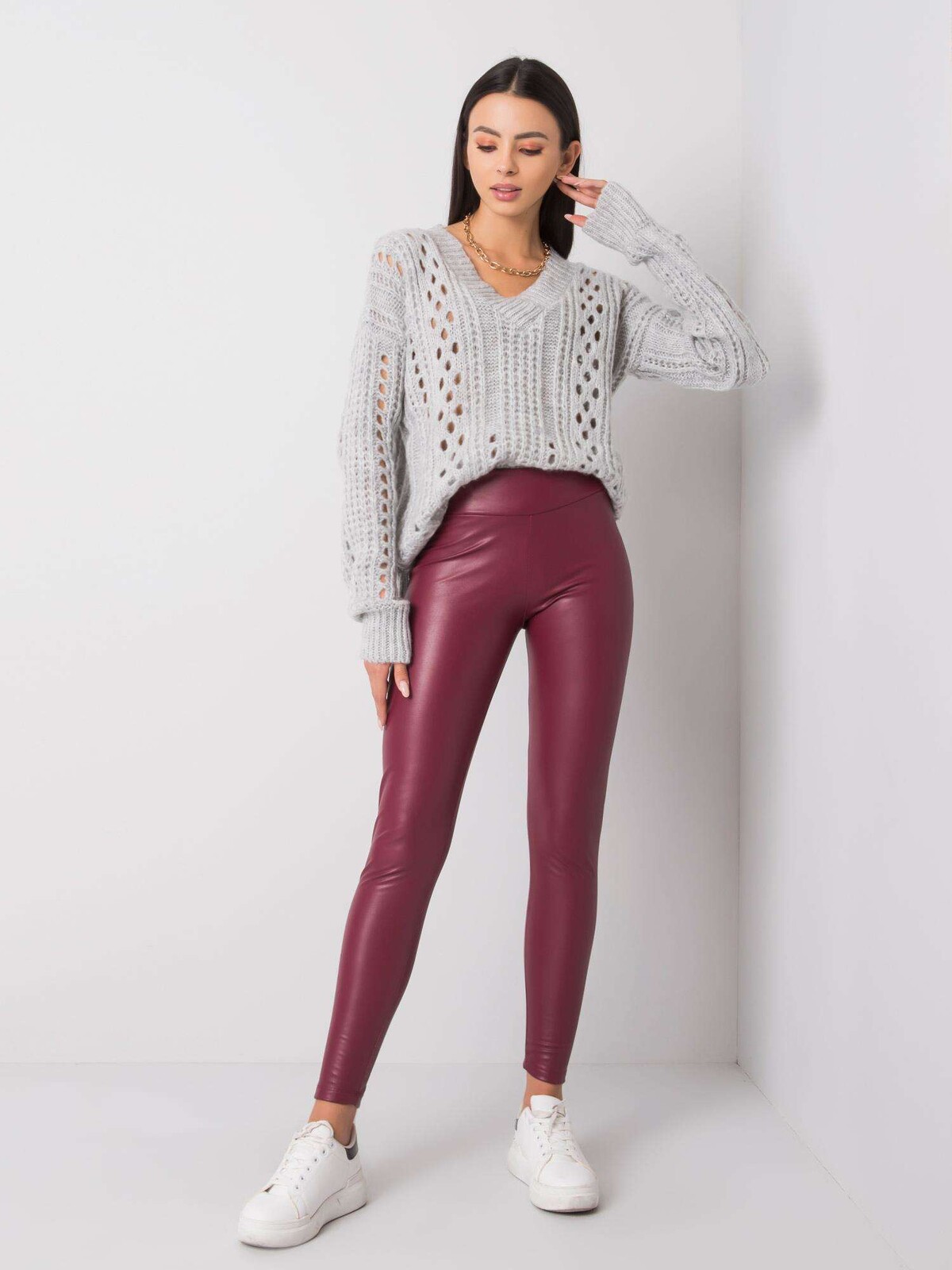 Leggings-RV-LG-6007.11-dark red
