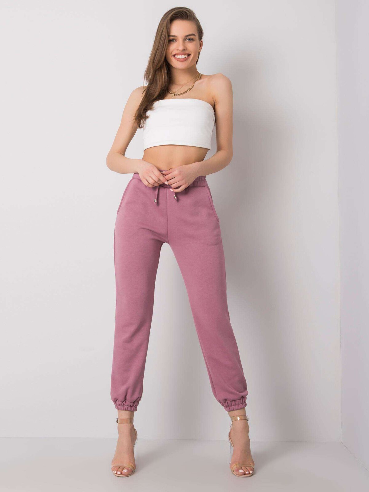 Sweatpants-RV-DR-6120.03P-dark pink