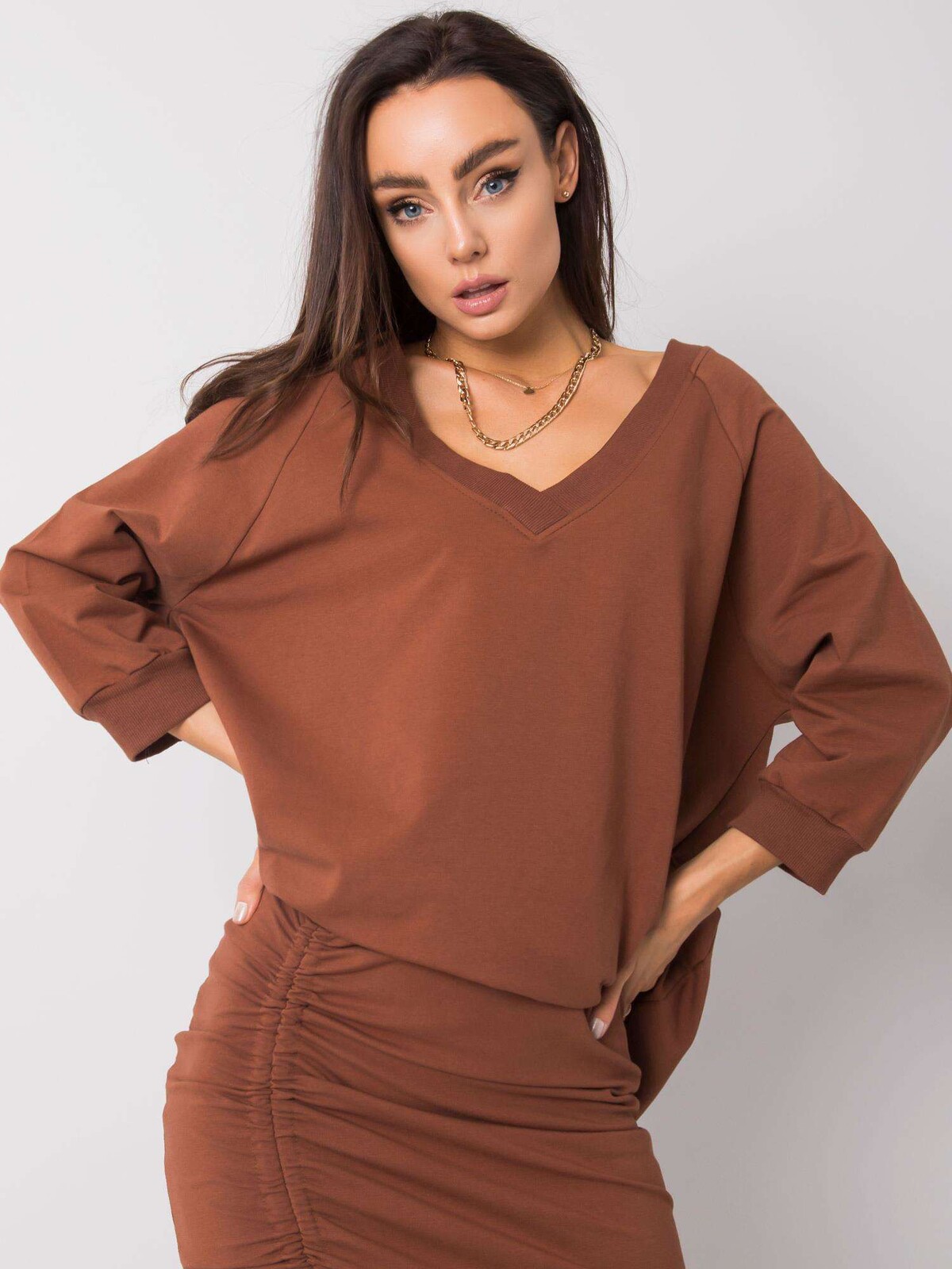 Sweatshirt-RV-BL-5676.09-dark brown