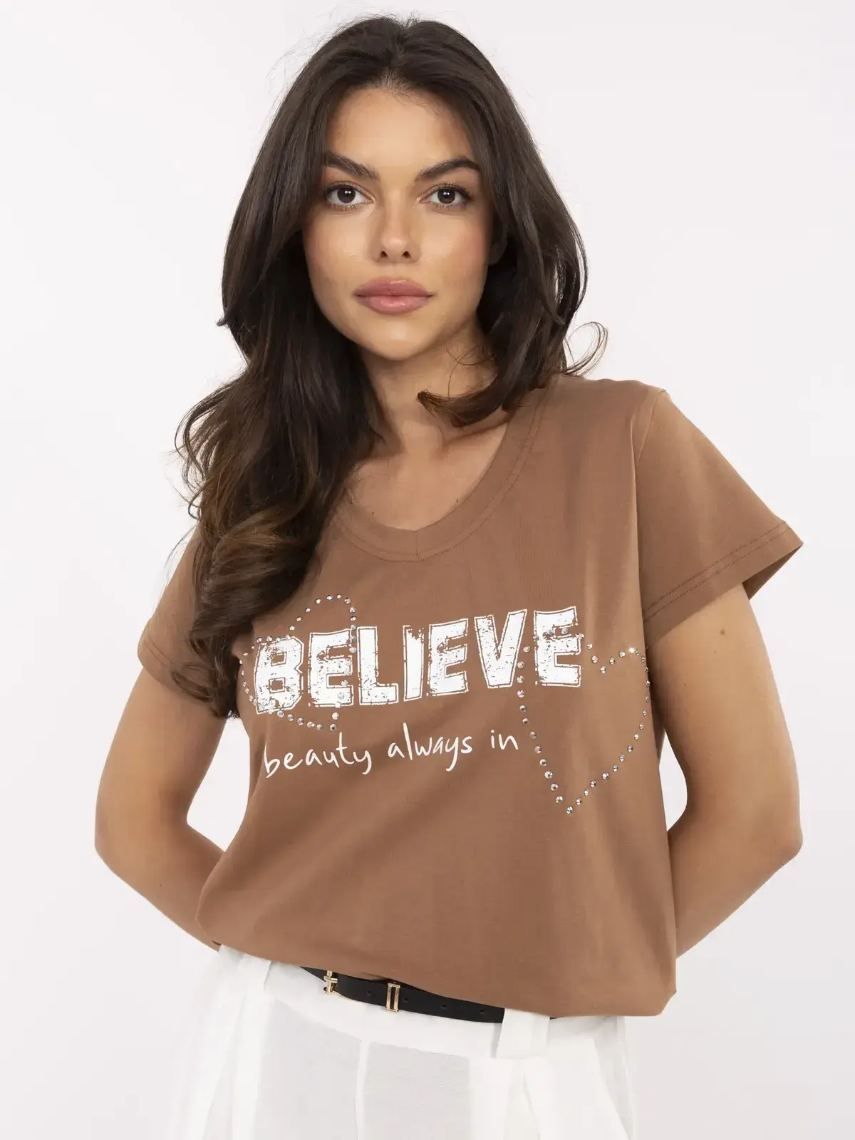 T-shirt-CLM-TS-1726.87-light brown