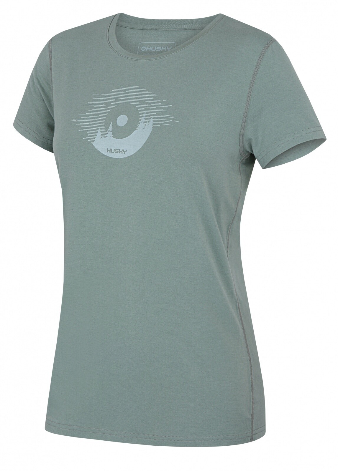 Husky Mertis L M, faded green Dámské triko