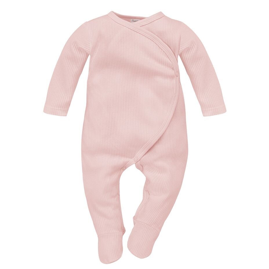 Pinokio dětský žebrovaný overal Lovely day - růžová Velikost: 50