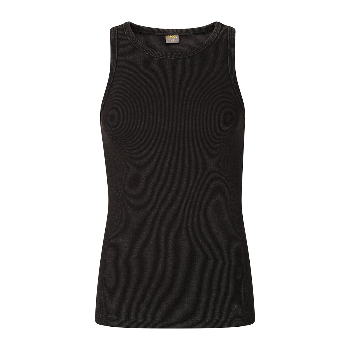 Dámské bavlněné tílko nax esema černá xs