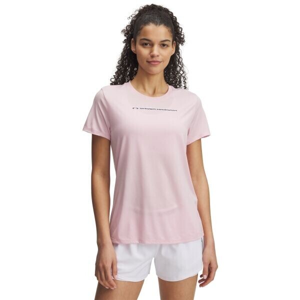 Under Armour TECH PTH GRAPHIC Dámské triko, růžová, velikost