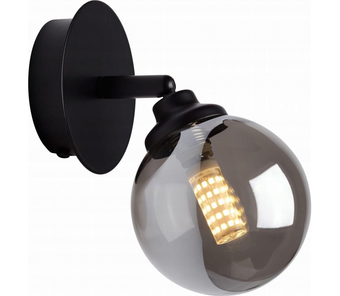 Nástěnné bodové svítidlo IMAGINE 1xG9/40W/230V černá/kouřová