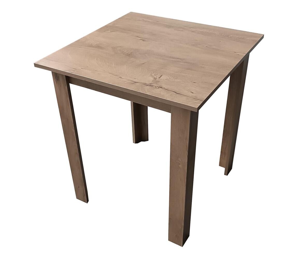 Femix Čtvercový jídelní stůl LEVI dub sonoma