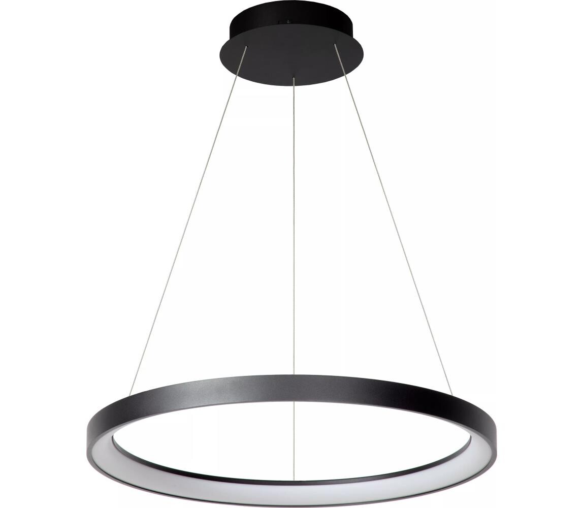 Lucide Lucide 46403/48/30 - LED Stmívatelný lustr na lanku VIDAL LED/48W/230V černá