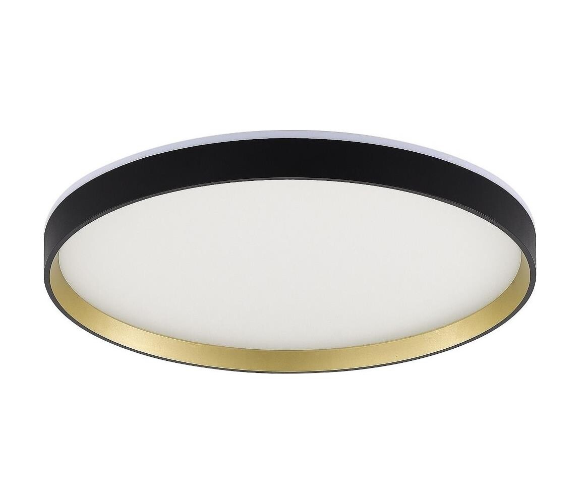 Zuma Line Zuma Line MS750400R-BK&GD-LED RGBW Stm. svít. ORBITRAL 32W/230V+8W černá/zl.+DO