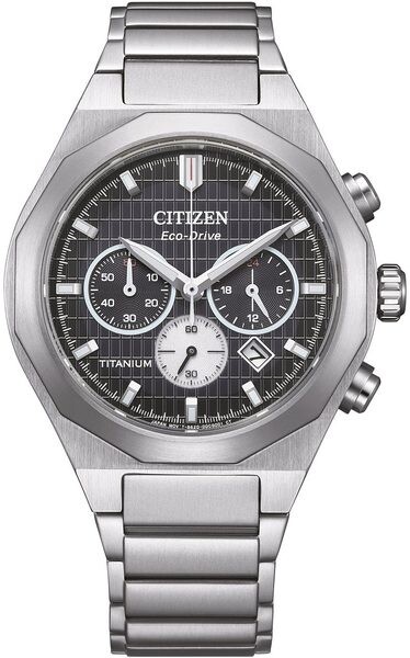 Citizen Zenshin Senkei Eco-Drive Super Titanium Chrono CA4690-51E