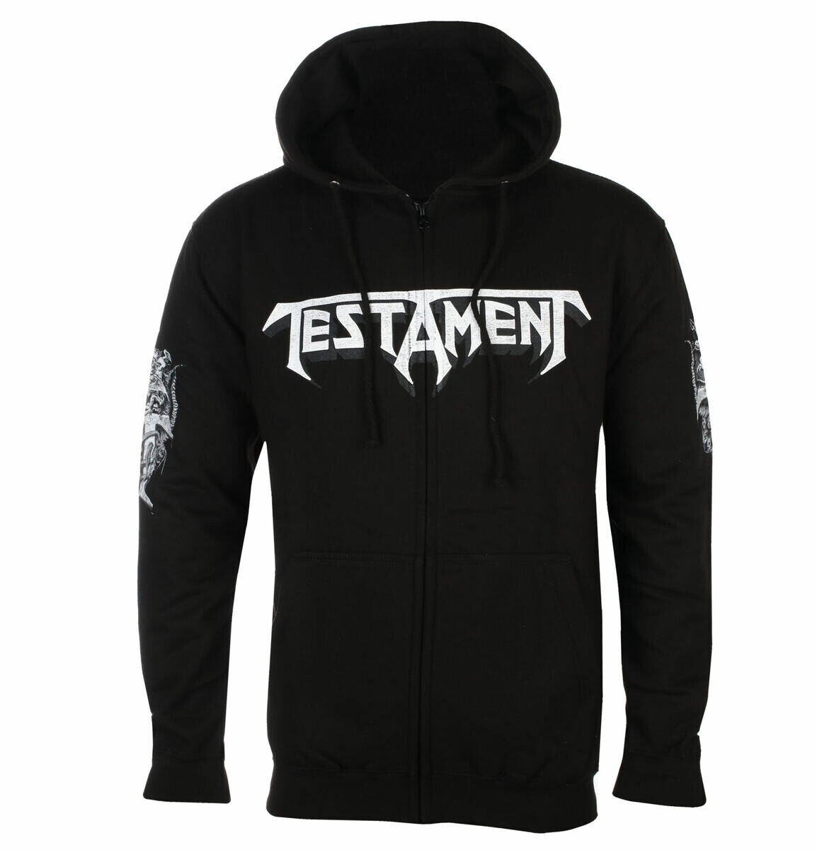 mikina s kapucí pánské Testament - PITCHFORK HORNS - PLASTIC HEAD - PH12341HSWZ M