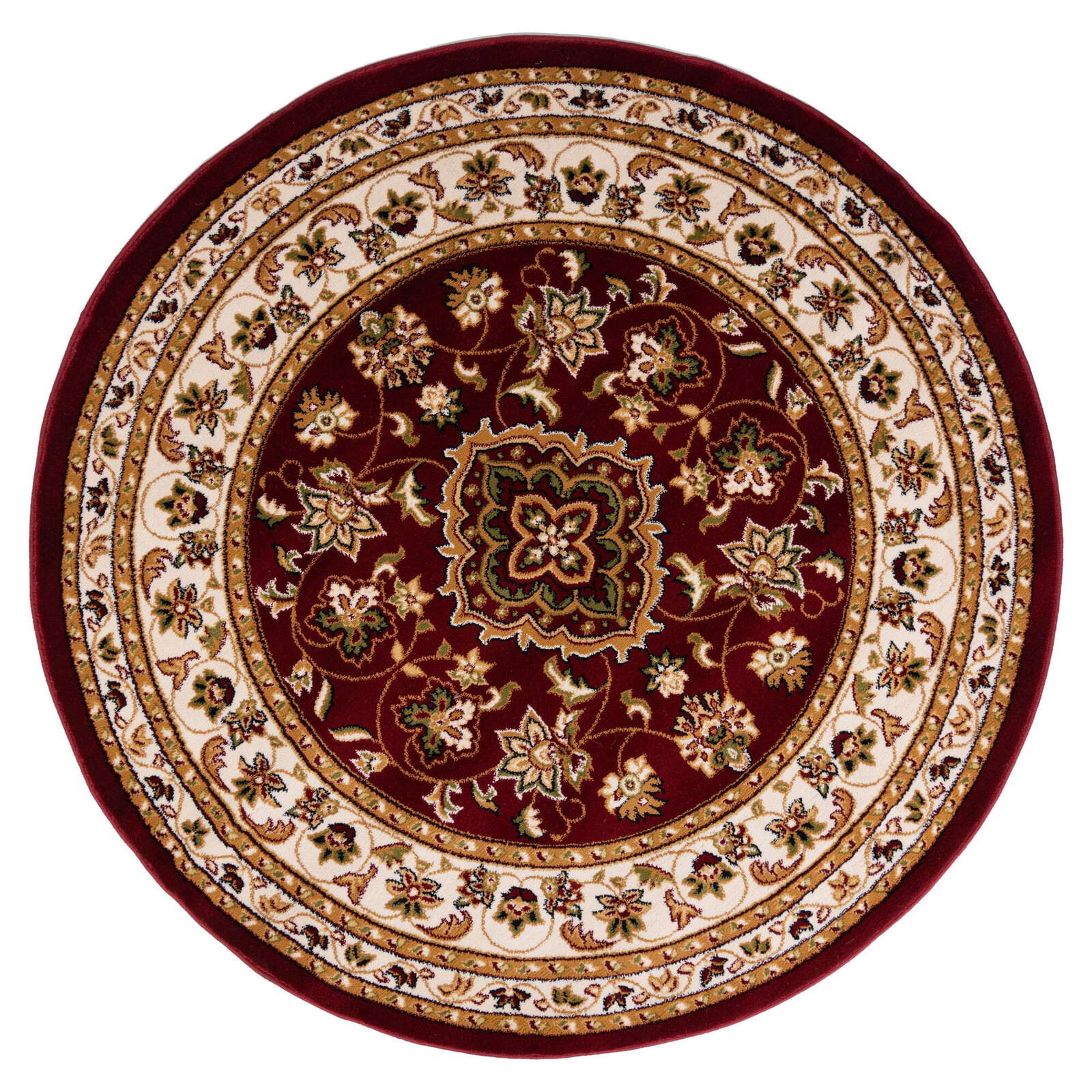 Kusový koberec Sincerity Royale Sherborne Red kruh - 133x133 (průměr) kruh cm Flair Rugs