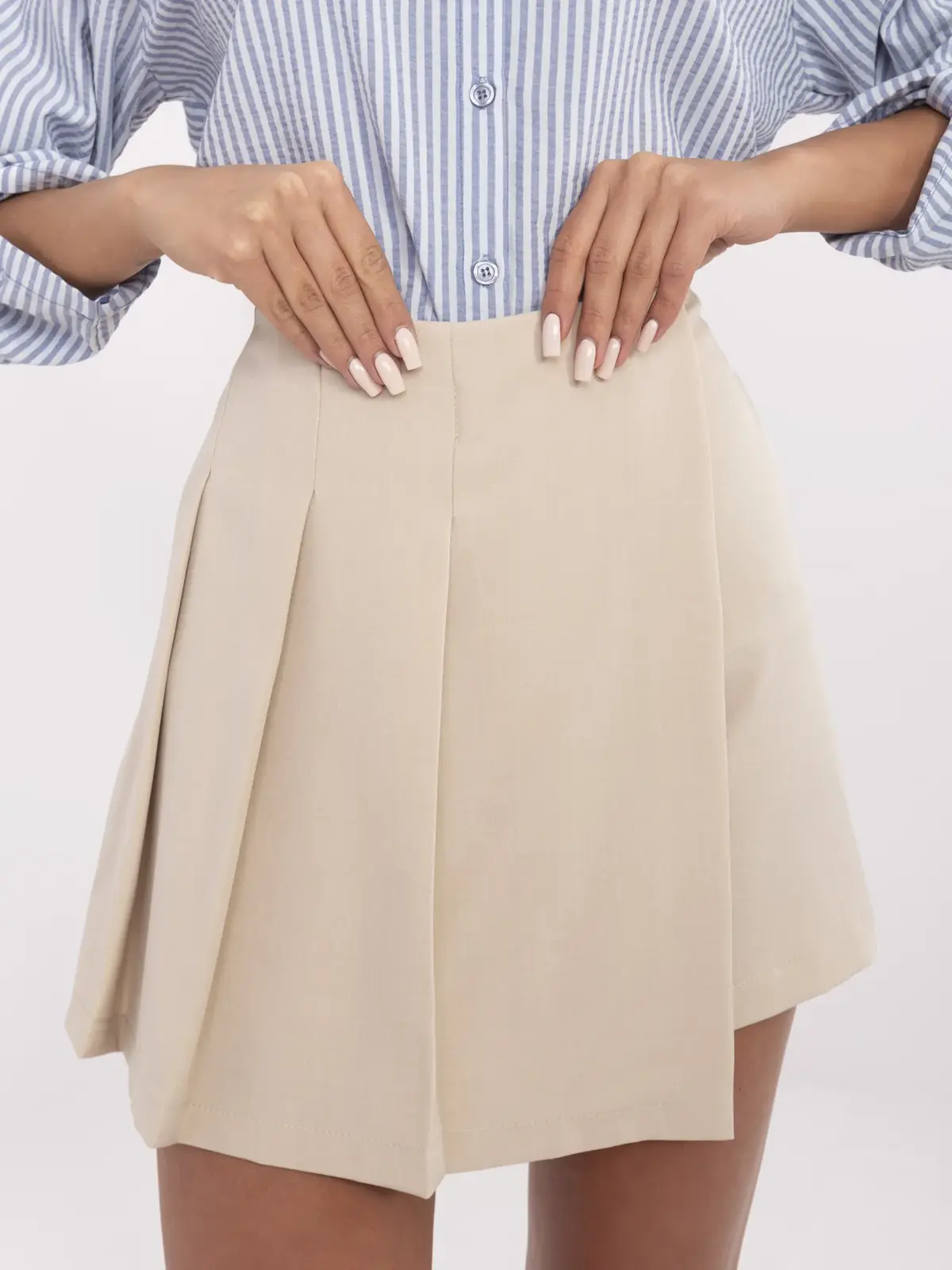 Skirt-MI-SD-88662.92-beige