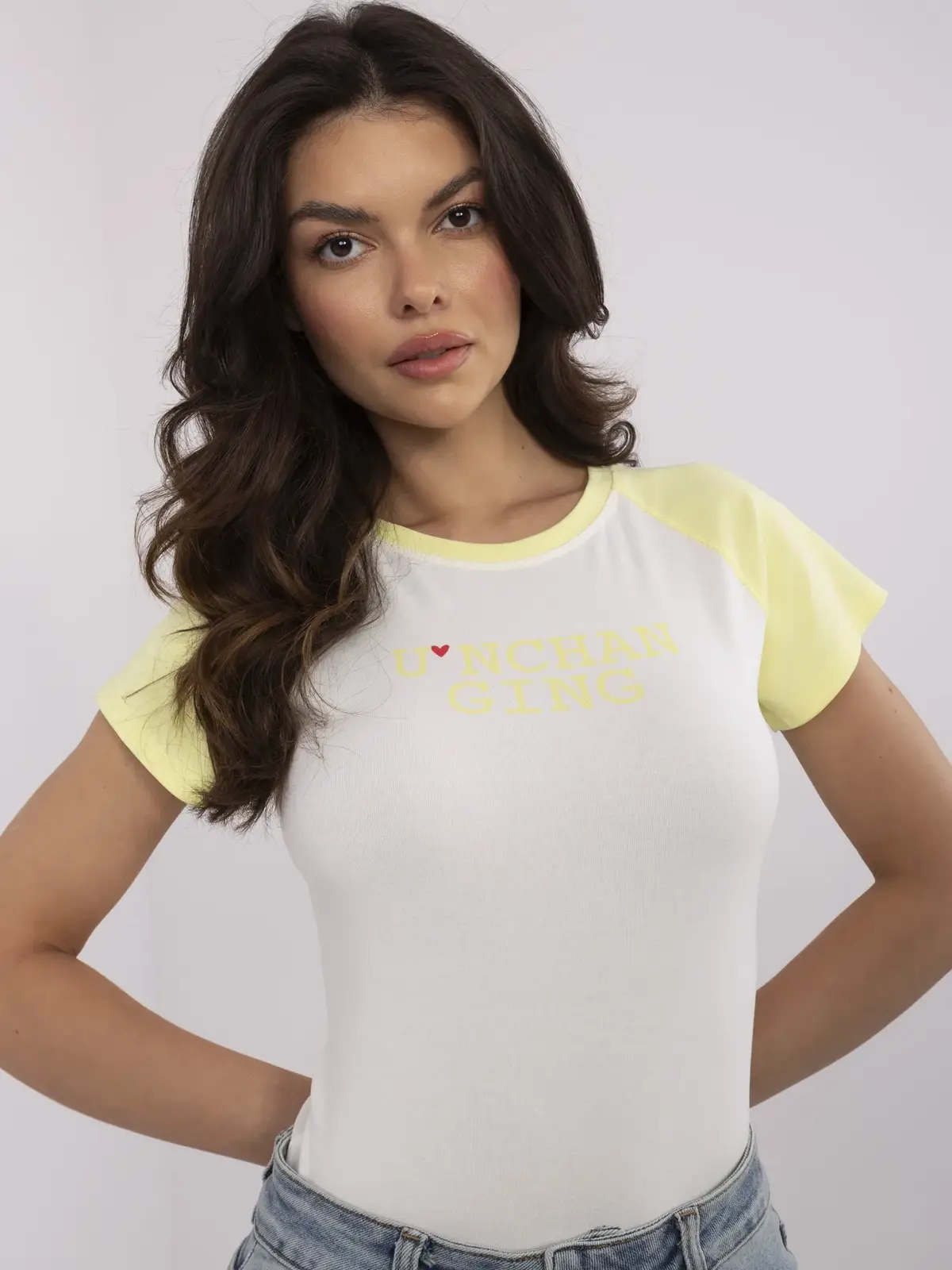 T-shirt-NM-TS-V7939.50-white-yellow
