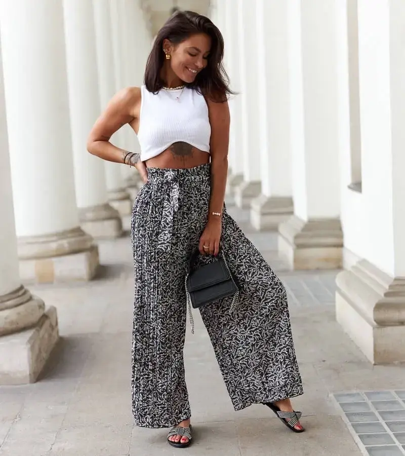 UR/CEO Grey pleated pants Roffeno