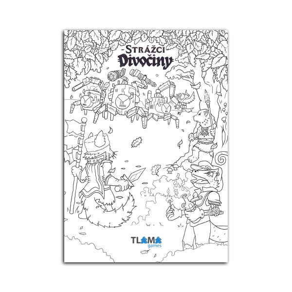 TLAMA games Omalovánky