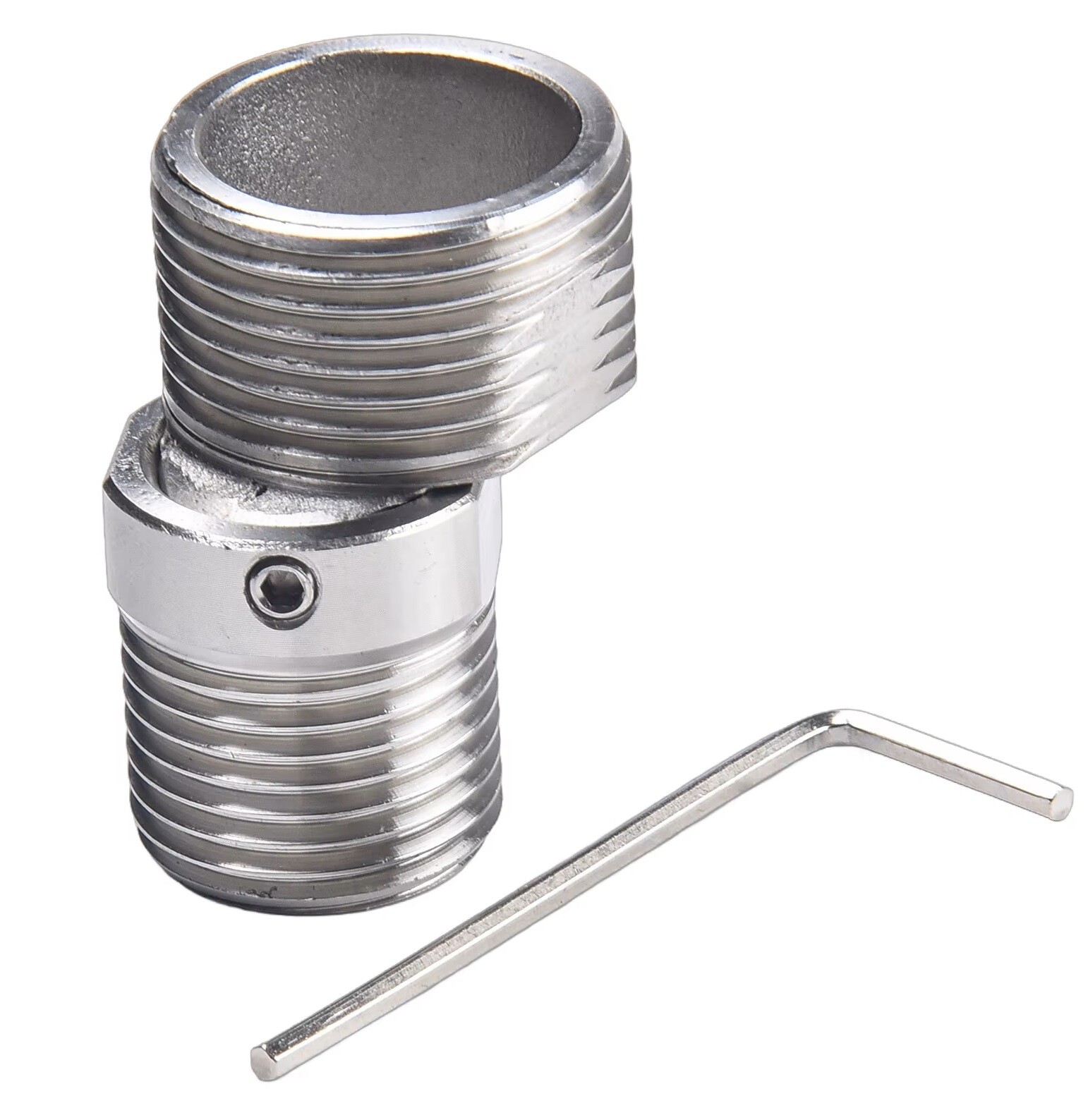 Eco produkty Výškově nastavitelná etážka k vodovodní baterii, 40 - 50 mm, otočná kolem své osy 1ks