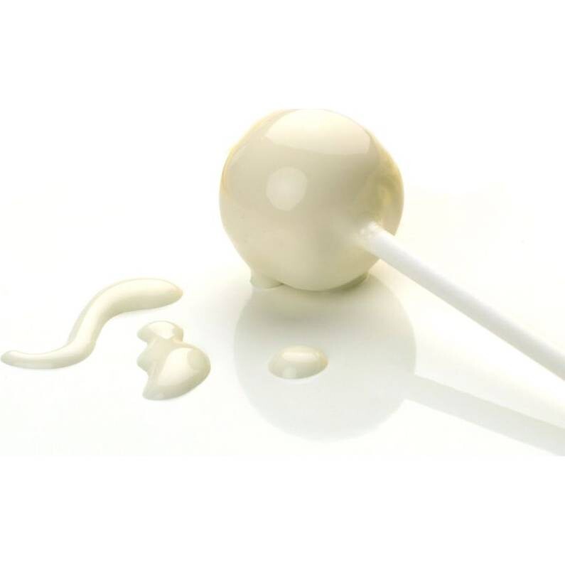 Cake pop glazura pearl white 260g - Cake Masters