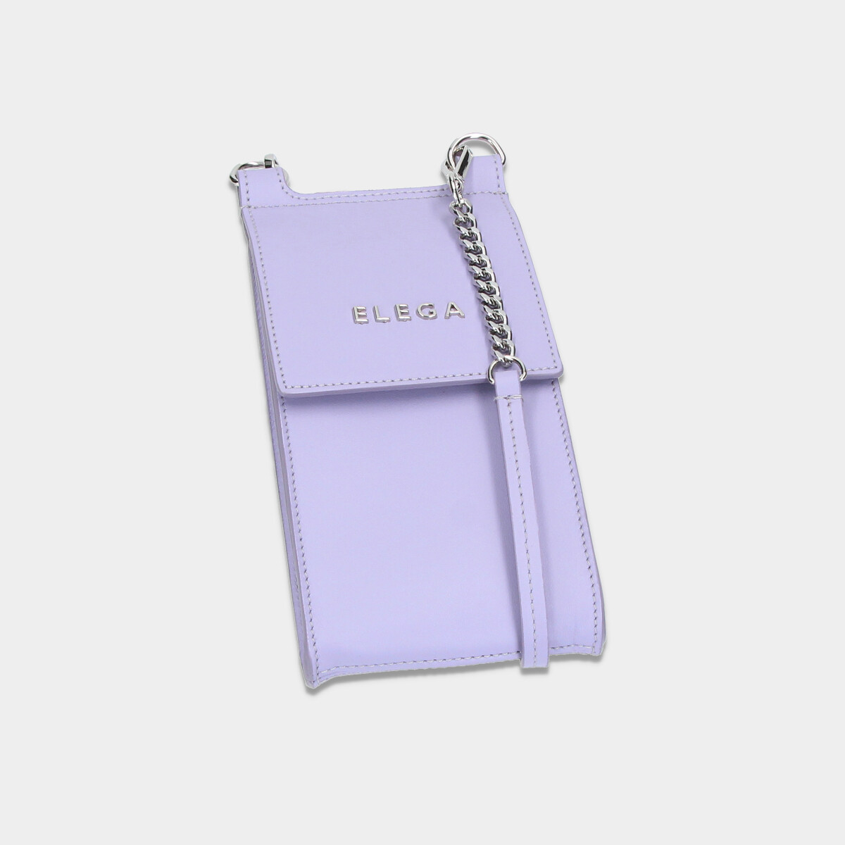 ELEGA Pouzdro na telefon Chainy lila/stříbro