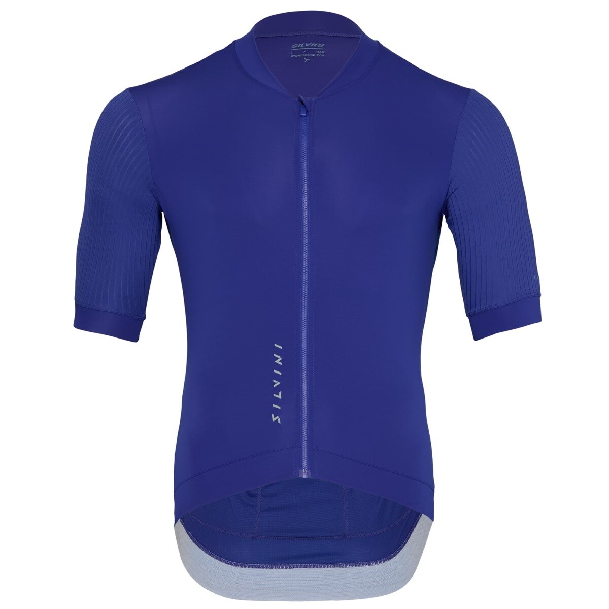 Pánský cyklistický dres silvini trafoi modrá m