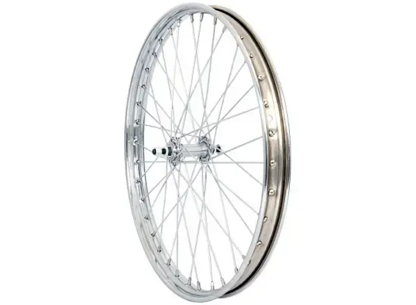 Zapletené kolo 2 1/4-19 Fe na káru chrom