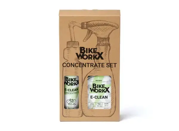 BikeWorkx E-Clean Concentrate Set dávkovač 250ml/sprej 500ml