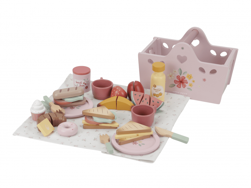 LITTLE DUTCH dřevěná sada na piknik