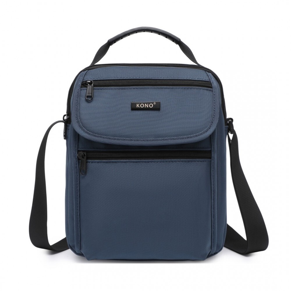 Odolná pánská crossbody taška Kono - navy