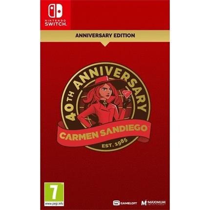 Carmen Sandiego 40th Anniversary Edition (Switch)