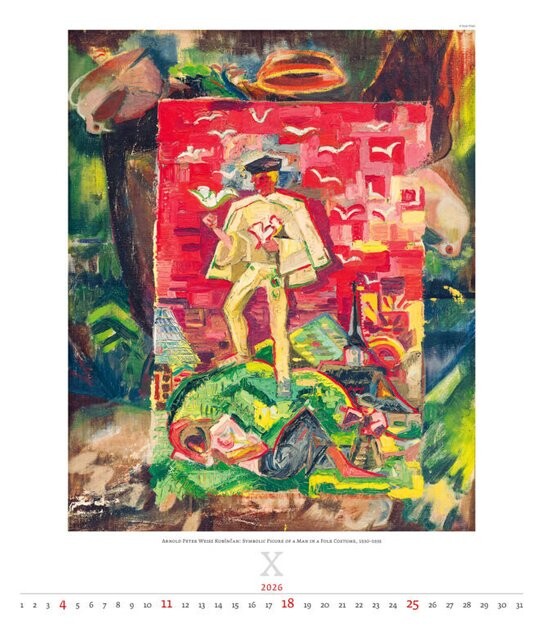 Expressionism 2026 - nástěnný kalendář