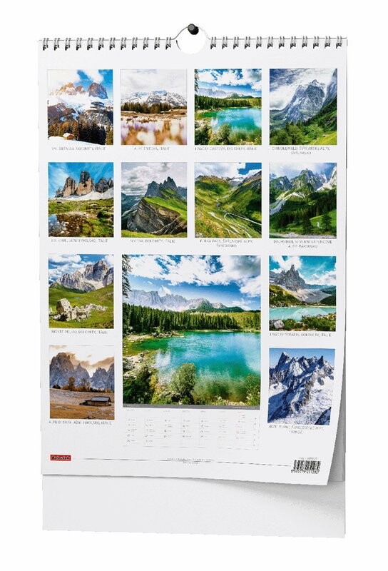 Alpy 2026 - nástěnný kalendář