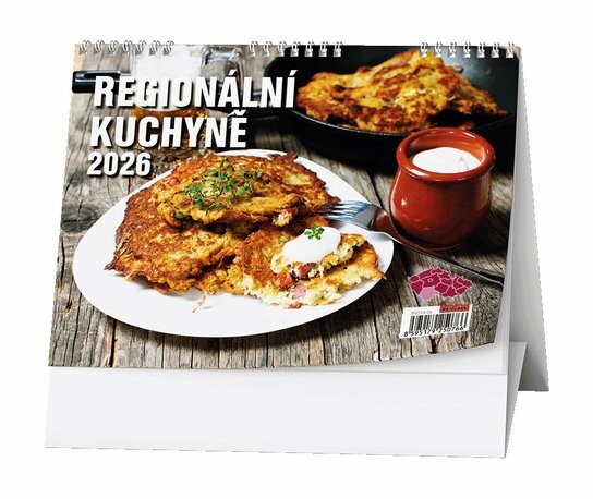 Regionální kuchyně 2026 - stolní kalendář