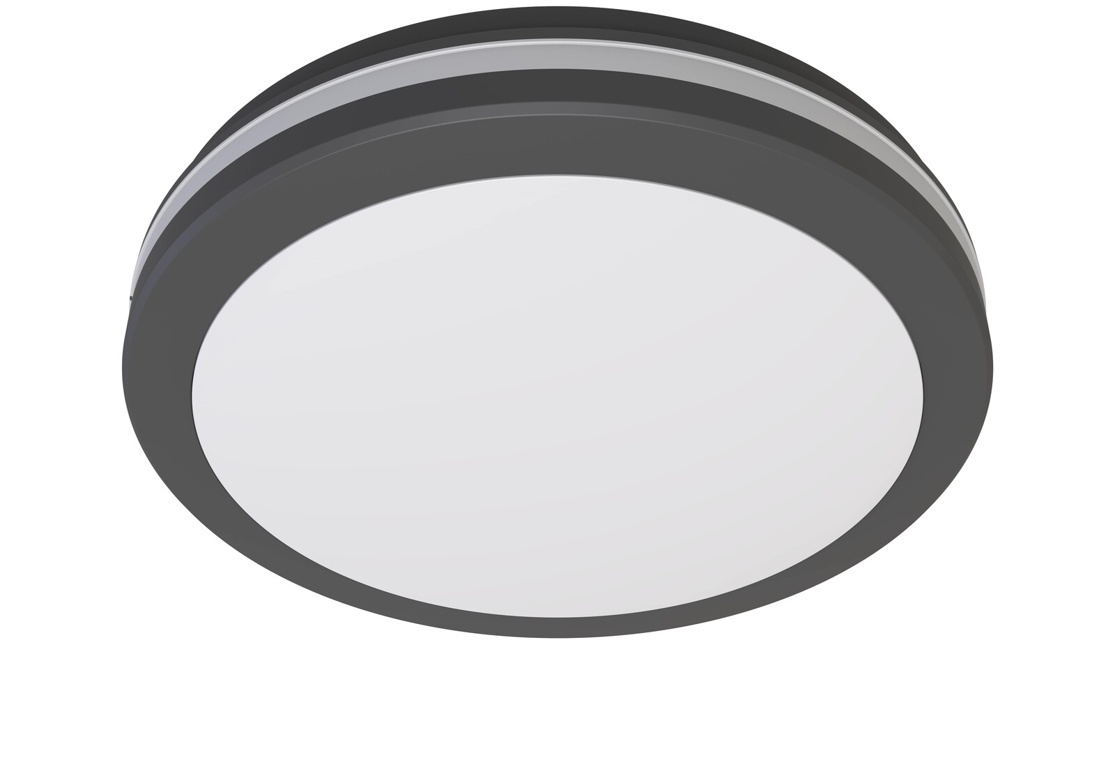 Optonica LED Outdoor Stropní svítidlo Černá 20W CCT IP65 - MICROWAVE SENSOR