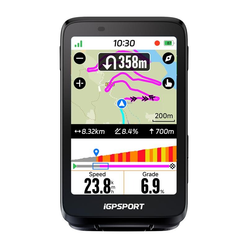 Cyklocomputer IGPSPORT BiNavi