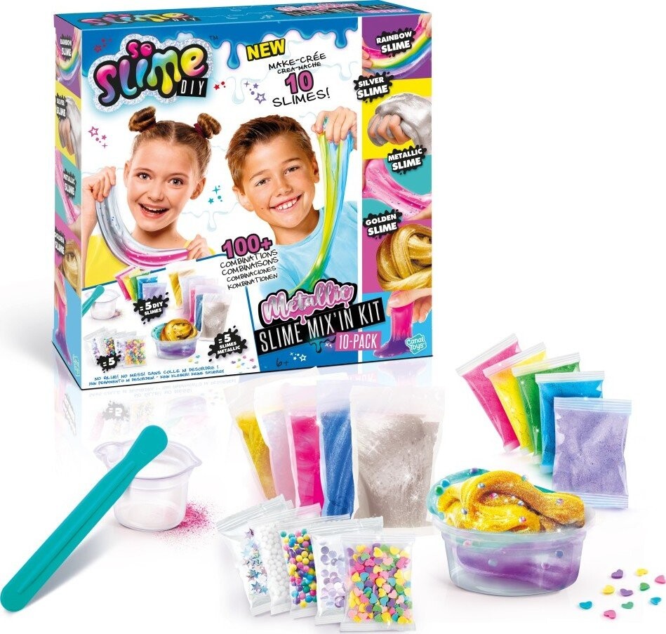 So Slime Metallic DIY 10 Pack - Alltoys