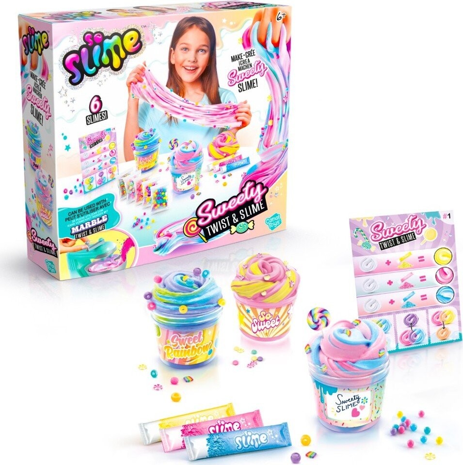 So Slime Marble Sweety Twist & Slime sada - Alltoys