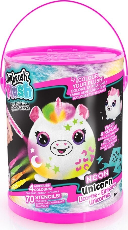 Airbrush - Neon Squish Pals Paint Can - Alltoys