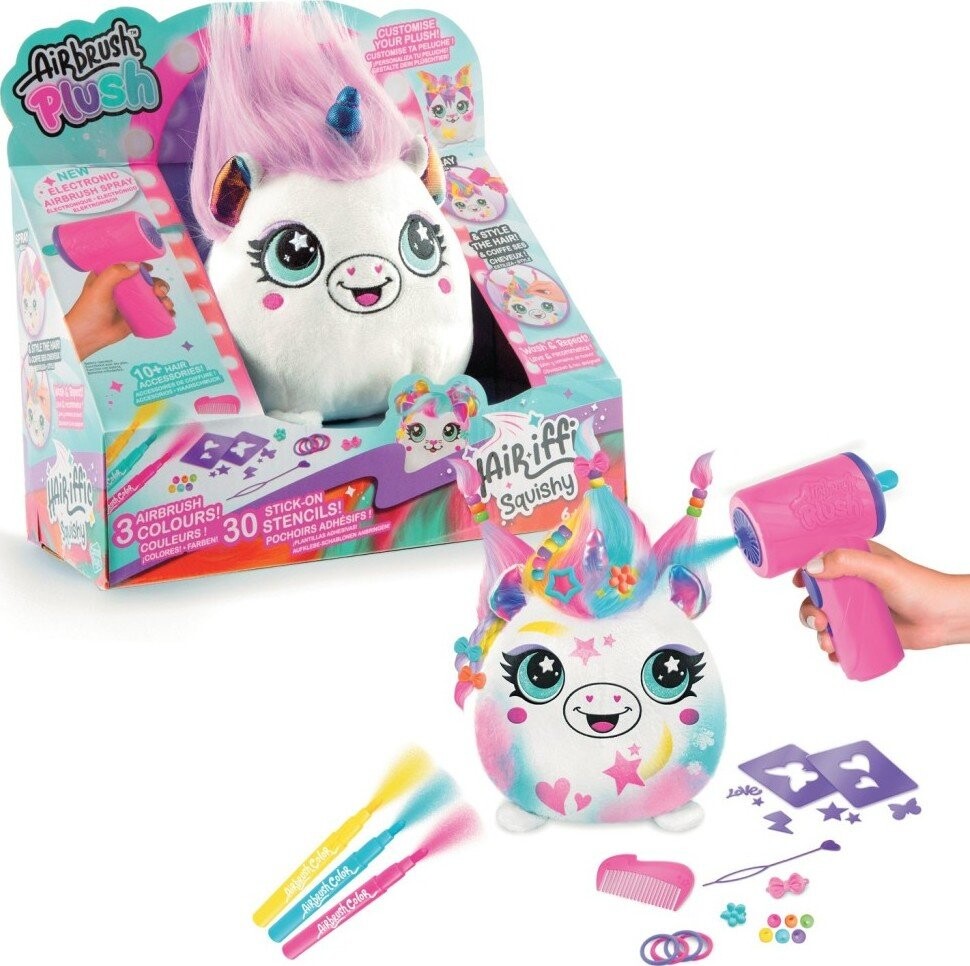 Airbrush Hair'iffic Squish Pal - Alltoys