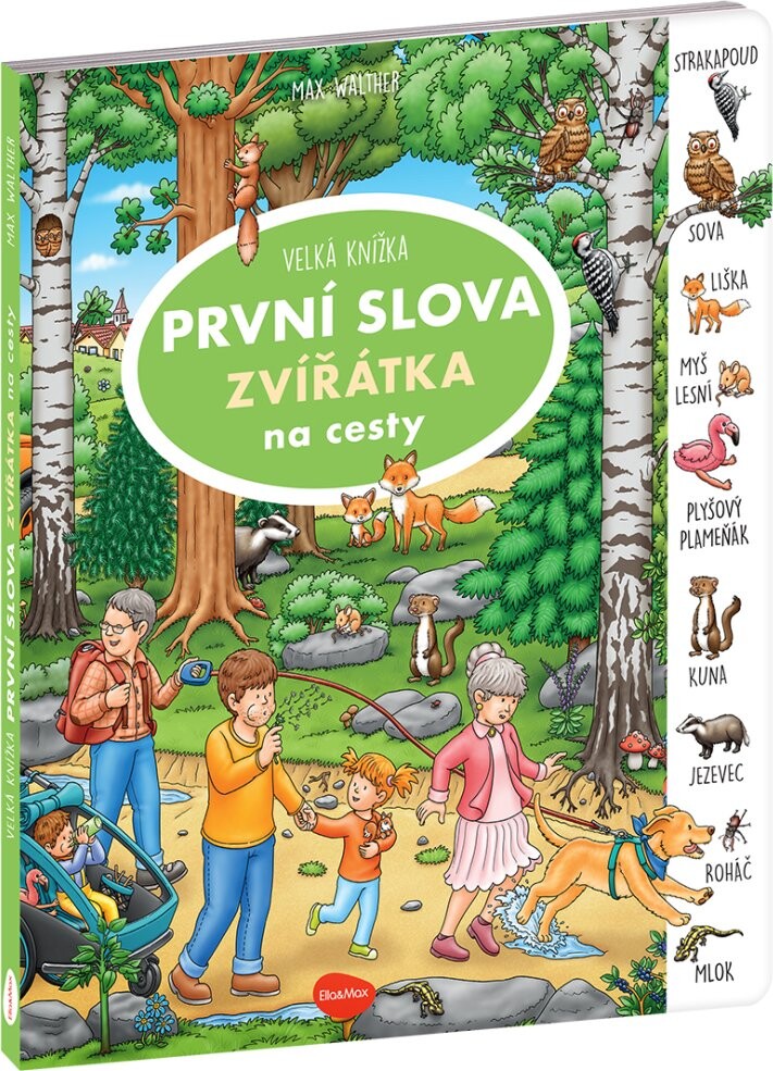 Na cesty - Velká knížka ZVÍŘÁTKA První slova - Max Walther