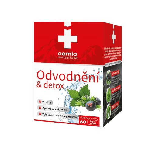 CEMIO Odvodnění & detox 60 kapslí