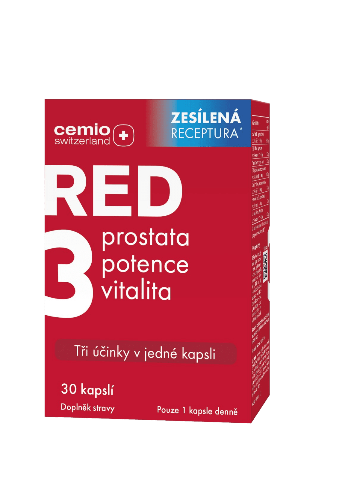 CEMIO Cemio RED3, 30 kapslí