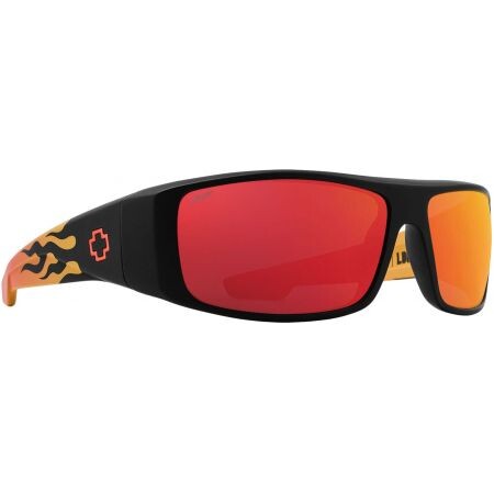 Brýle Spy Logan Matte Black Orange Flame - Černá - Univerzální