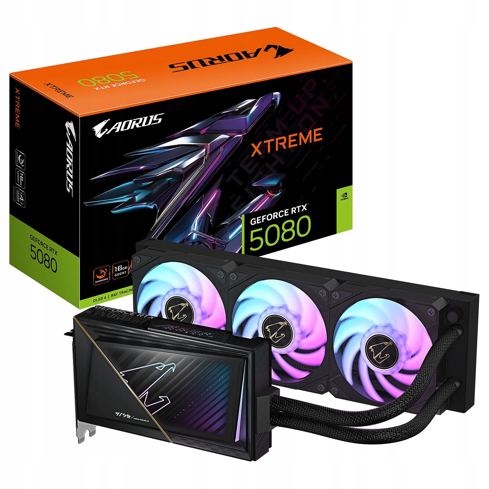 Grafická karta Gigabyte Aorus Rtx 5080 Xtreme Waterforc