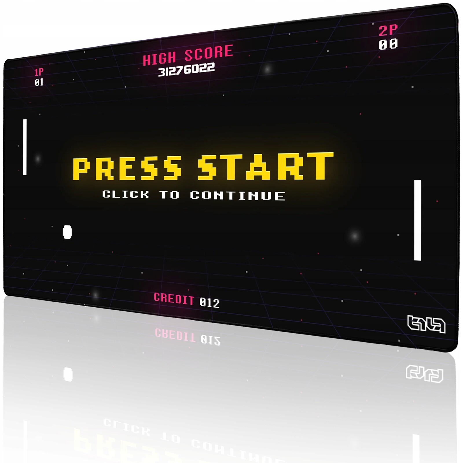 Herní Podložka Pod Myš Press Start 100x50 Tilt XL Voděodolná