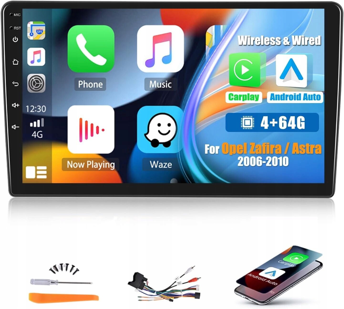 Autorádio 2-DIN Android Navi Gps Wifi Bluetooth Astra Zafira Corsa