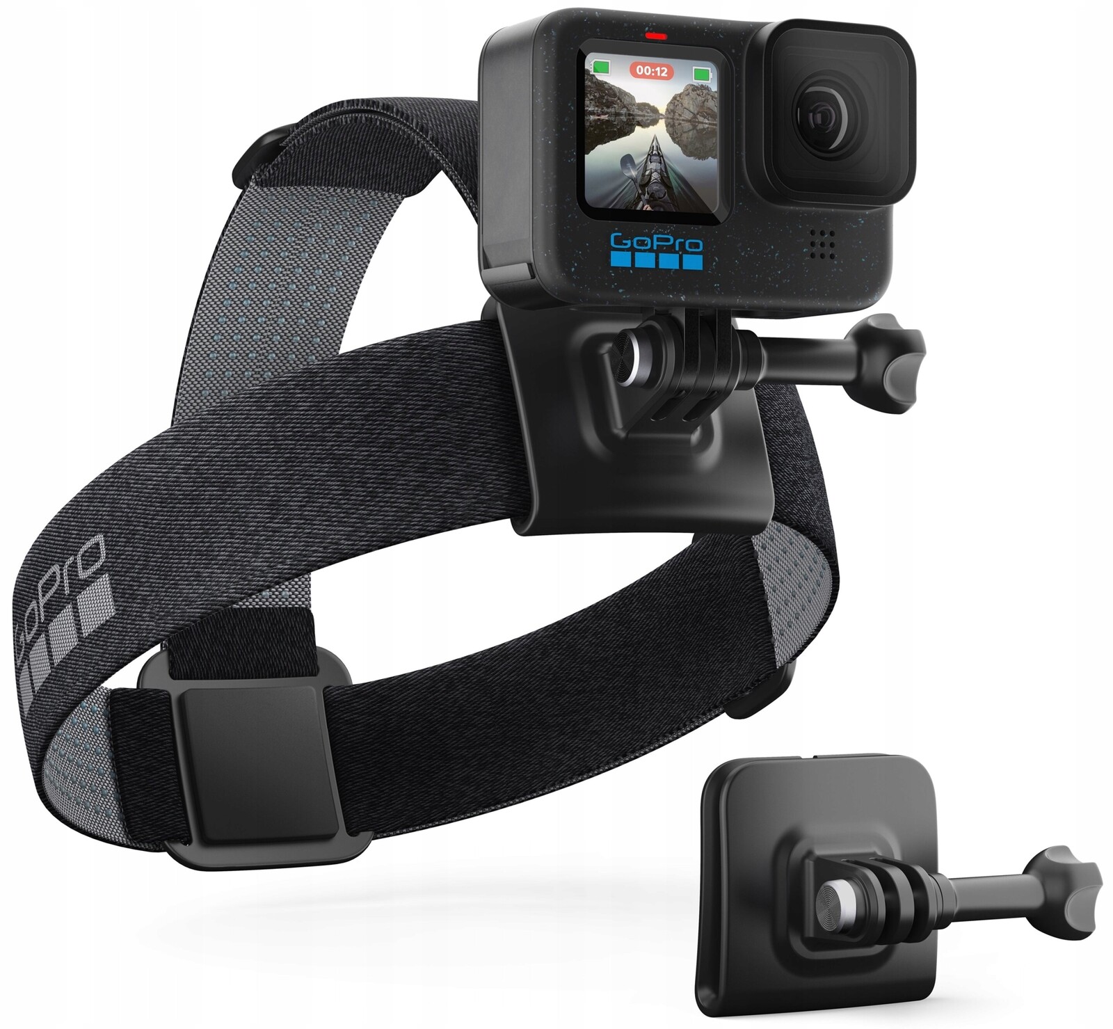 Držák na hlavu klip Gopro Head Strap 2.0 Strappy (ACHOM-002)