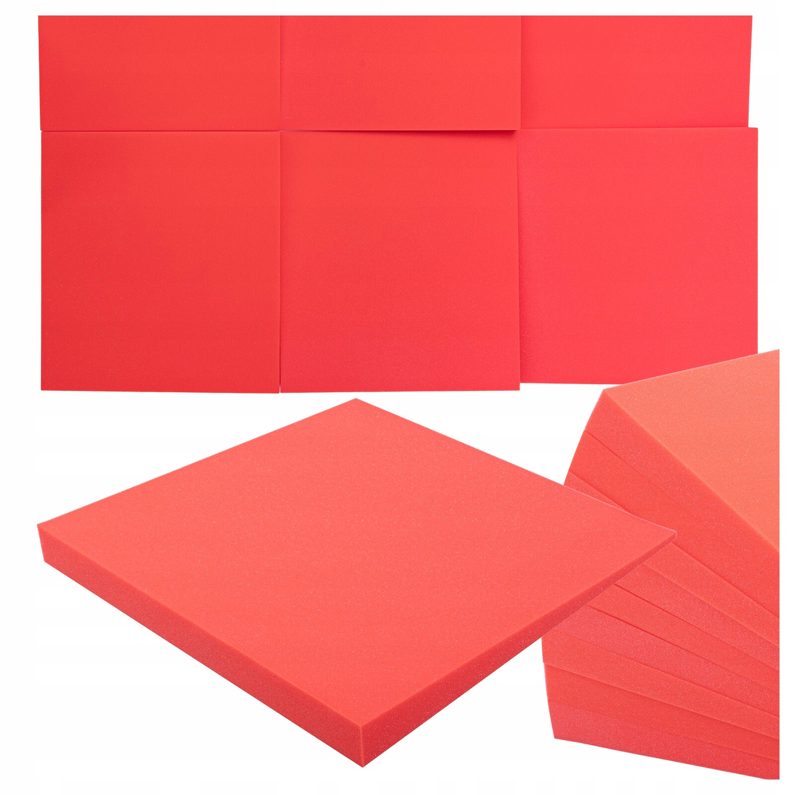 Akustické 3D šikmé pěny pro profesionální redukci zvukových vln