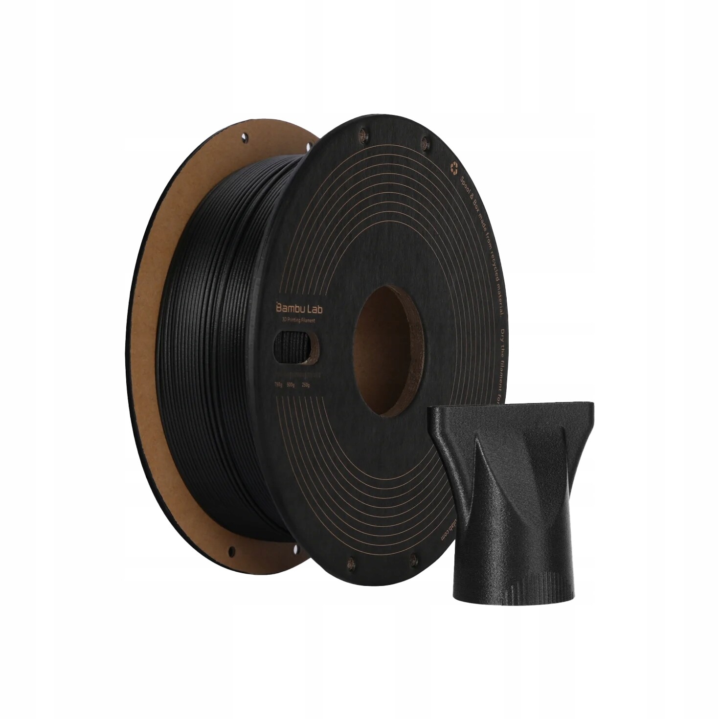 Filament Bambu Lab Ppa-cf Black Černý 1.75 mm 0.75 kg